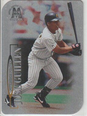 Rare José Guillén 1999 SkyBox Die-Cut Metal Universe #82